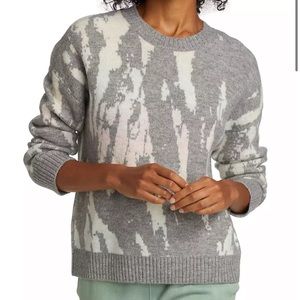 NWT Rails Virgo Sweater in Grey Tie Dye